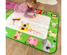 Vandens kilimėlis Woopie, dvipusis edukacinis spaudinys