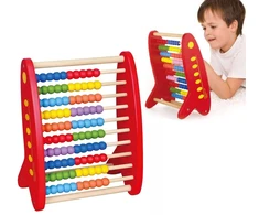 Viga Toys Abakusas Viga, medinis