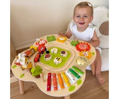 Viga Toys Edukacinis stalas Viga, medinis