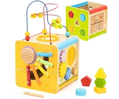 Viga Toys Lavinamasis kubas VIGA, daugiafunkcis