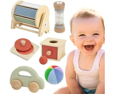 Viga Toys Lavinamasis žaislų rinkinys Viga, sensorinis stimulavimas
