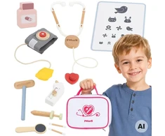 Viga Toys Medicinos rinkinys VIGA, 10 dalių
