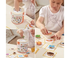 Viga Toys Medinės kaladėlės Viga, 20 elementų