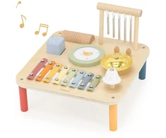 Viga Toys Muzikinis stalas Viga, 7 viename