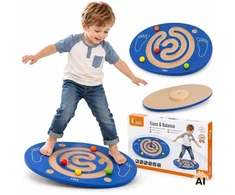 Viga Toys Sensorinė lenta VIGA, su labirintu