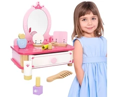 Viga Toys Tualetinis staliukas Viga, ištraukiamas stalčius