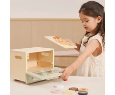 Viga Toys Vaikiška orkaitė VIGA, judančiomis rankenėlėmis