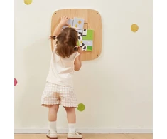 Dėlionė Viga Toys Veiklos lenta VIGA, magnetinis rašiklis