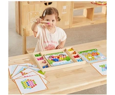Viga Toys Žaidimas dėlionė Viga, medinė konstrukcija