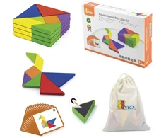 Viga Toys Žaidimas dėlionė VIGA, medinis