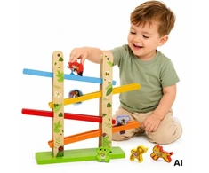 Viga Toys Žaislas čiuožykla VIGA, medinė