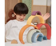 Viga Toys Žaislas dėlionė VIGA, pastelinių spalvų