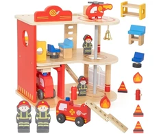 Viga Toys Žaislas gaisrinė VIGA, 3 aukštų