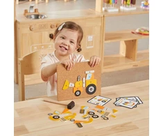 Viga Toys Žaislas kaladėlės Viga, 45 elementai