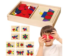 Viga Toys Žaislas mozaika Viga, 148 elementai