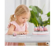 Viga Toys Žaislas torto rinkinys VIGA PolarB, medinis