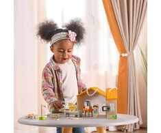 Viga Toys Žaislas veterinarijos klinika Viga, su rankenomis