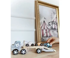Viga Toys Žaislinė priekaba Viga, pastelinis stilius