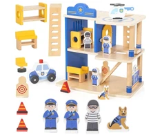 Viga Toys Žaislų rinkinys VIGA, trijų aukštų.