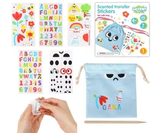 Woopie Artfun Kūrybinis rinkinys Woopie, 109 lipdukai