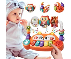 Woopie Baby Interaktyvus pianinas Woopie, LED šviesos efektai