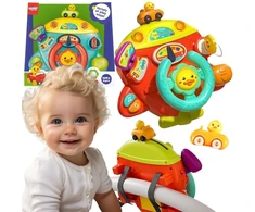 Woopie Baby Interaktyvus žaislinis vairas Woopie, lėktuvo formos