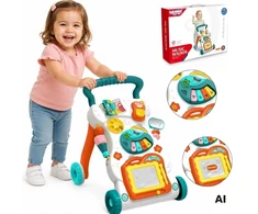Woopie Baby Vaikštynė Woopie, su interaktyviais elementais