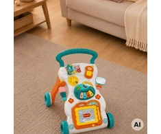 Woopie Baby Vaikštynė Woopie, su interaktyviais elementais