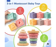 Woopie Baby Žaislas kaladėlės Woopie, 23 elementai