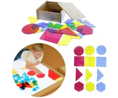 Žaislas formų rinkinys Masterkidz, permatomas