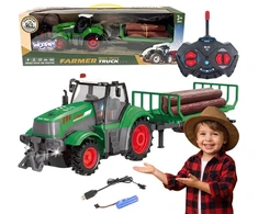 Žaislas traktorius Woopie, 1:24 mastelis