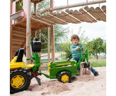 Žaislų priekaba Rolly Toys, atidaroma galinė pusė