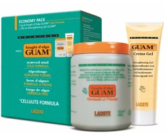 Anticeliulitinė dumblių kaukė - šaltoji formulė, GUAM / 1kg + želė 250 ml