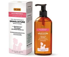Dermatologinis aliejus nuo strijų krūtims ir kūnui, GUAM Inthenso Mamma / 200 ml
