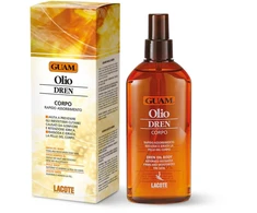 Drenuojančio poveikio neriebus masažo aliejus, GUAM Dren / 200 ml