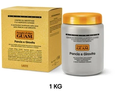 Dumblių kaukė nuo riebalų sankaupų ant pilvo ir liemens, GUAM / 1kg