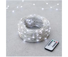 50 Metrų Šaltai Balta "RASA Light" Girlianda (500 LED)