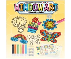 Kūrybinis Rinkinys "Window Art" Pasaulis