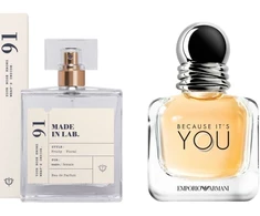 Made In Lab Įkvėpti Armani Because It's You 91 100ml.