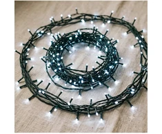 Vidaus Girlianda (500 LED) – Šaltai Balta