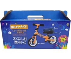 Bimbo Bike Vaikiškas balansinis dviratukas 7,5" su reguliuojamu sėdynę