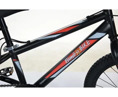 Bimbo Bike Vaikiškas dviratis 20" "VIRUS BOY", juodas/raudonas