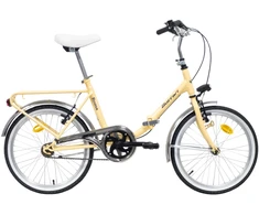 Bottari Bicycle Sulanktomas dviratis 20" "ROMA", kreminė