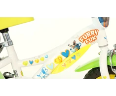 Dino Bikes Licence Vaikiškas dviratis 12'' „Furry Fun“
