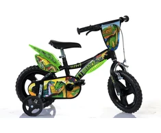 Dino Bikes Dino Bikes Dviračiai vaikams Dinozauras, žalia, 12''