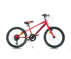 Dino Vaikiškas dviratis 20" "420 SPORT", raudonas/juodas, 6 bėgiai