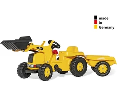 Rolly Toys RollyKid CAT traktorius, krautuvas ir priekaba