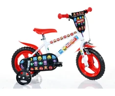 Vaikiškas dviratis Bimbo Bike 12" "MONSTER", juodas/raudonas,baltas