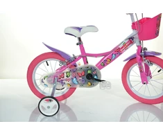 Vaikiškas dviratis Bimbo Bike 16" "GIRL BUTTERFLY", rožinis,baltas