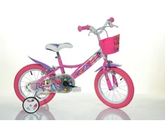 Vaikiškas dviratis Bimbo Bike 16" "GIRL BUTTERFLY", rožinis,baltas